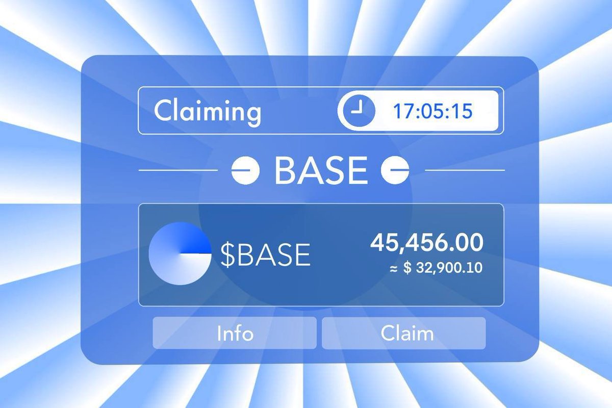 Mozart_Defi's tweet image. Coinbase now valued over $65 billion.

$BASE will be the largest airdrop in crypto history!
New activities added. Deadline 25 April.

Time: 15 min | Cost: $6 | Reward: $5500-$9500

Dive into step-by-step video guide👇🧵