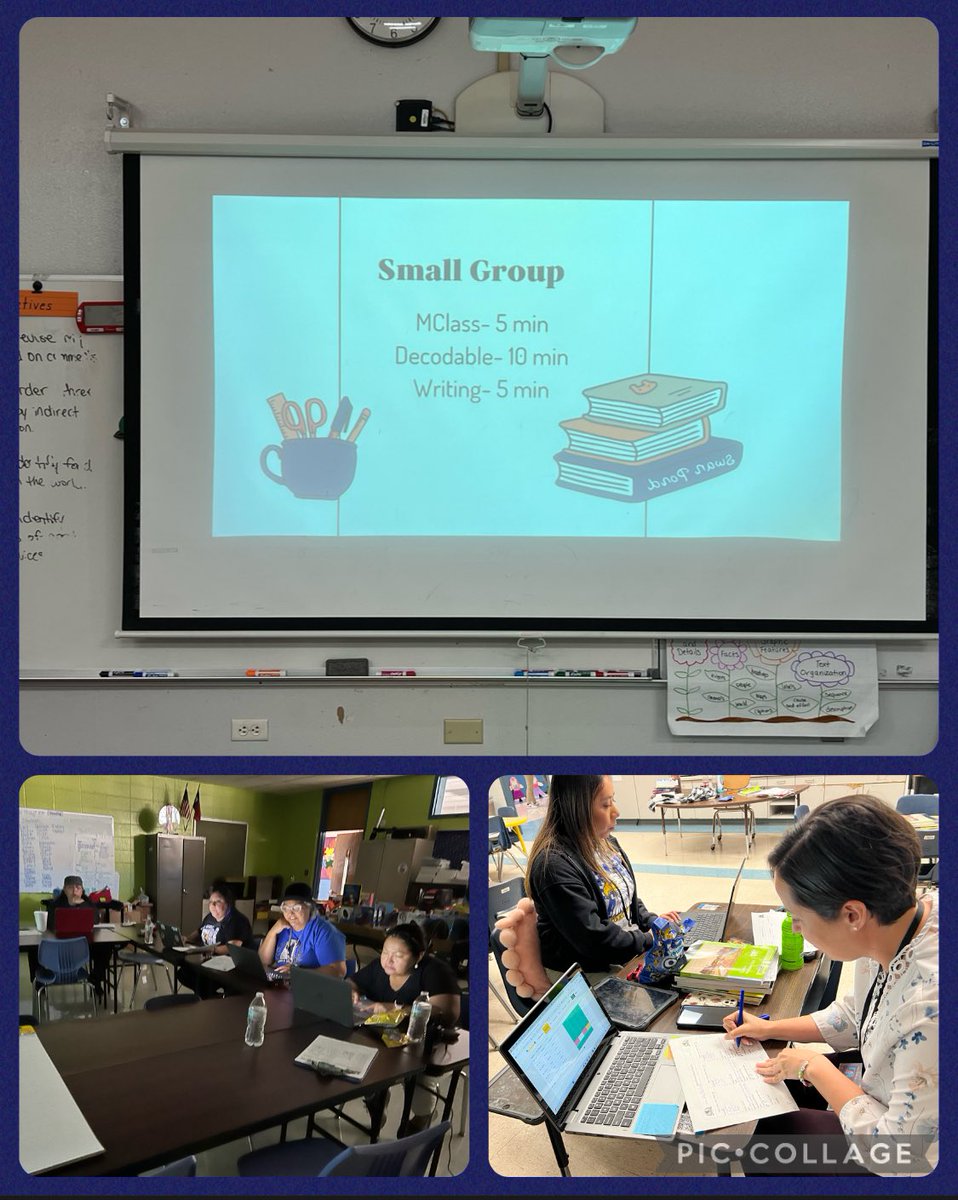 Great job @ogarcia124 for leading K-2nd grade PLCs. Look at the teachers planning for small group instruction. @HBGElementary is about Empowering Greatness! @MelPerezAP @RaquelReads77 @MonikaRobinson_ @MsBridget19 @MrsDianaVargas @Mrs_ZRodriguez @bonnieisayaya @EdgewoodLeads