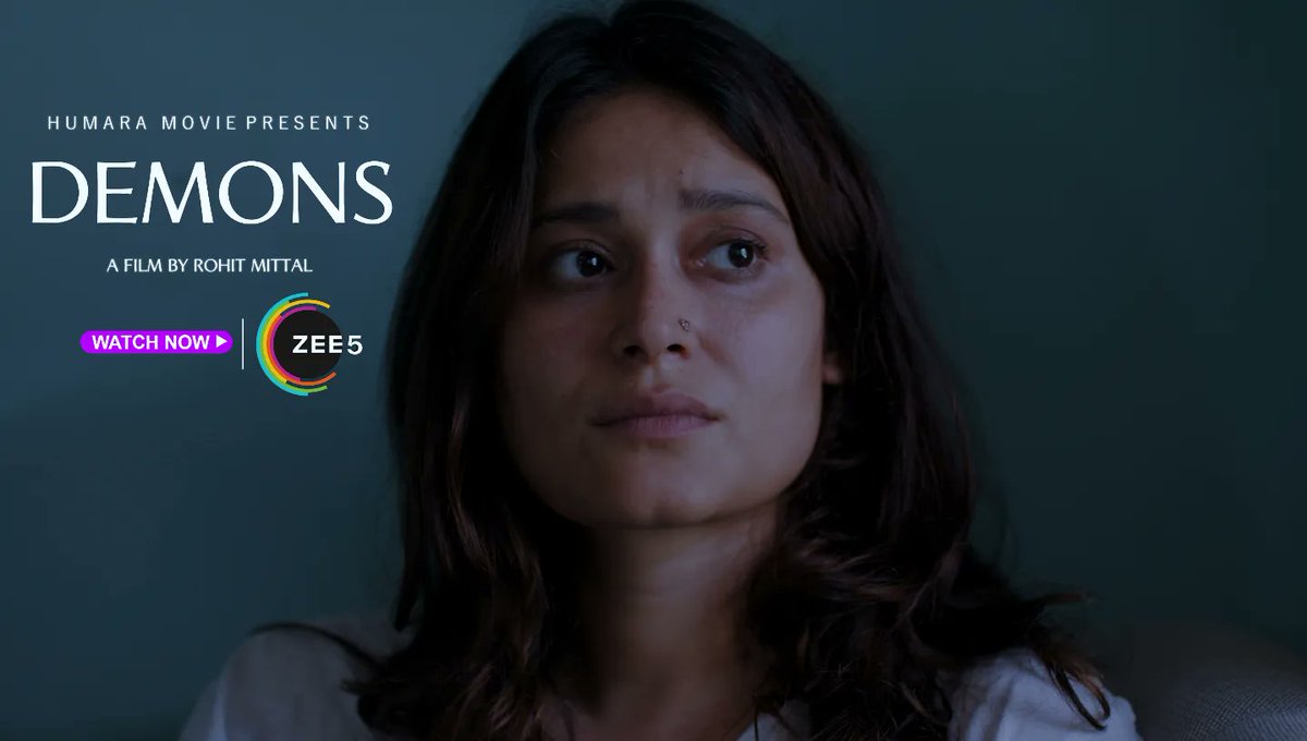 Demons is now streaming on @zee5. Please watch and share. 🤘😊

Congratulations to the whole team. 

@vinaysharmma @swatisemwal
@sanjaybishnoi07

#Demons #zee5 #film