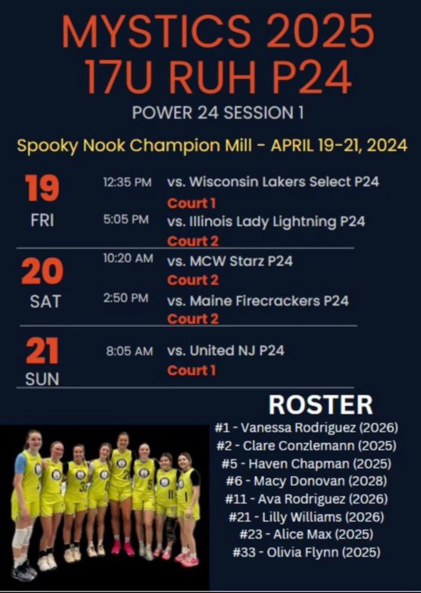 Schedule for this weekend at the clash, come check us out!! @fgrhoops @haffeyk @Detroit_WBB @ScottCarlson_ @FerrisWBBall @DU_WBB @DU_CoachSanders @OaklandWBBall @DeannaMRichard
