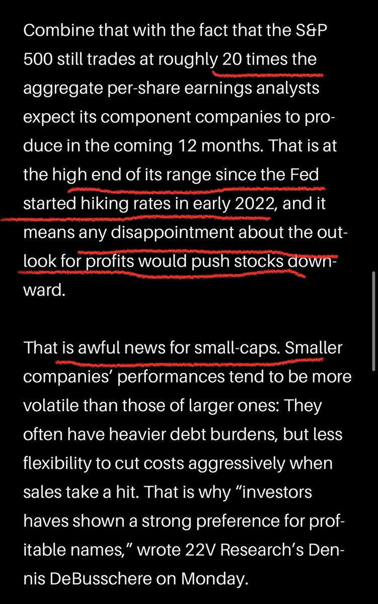 GregCrennan's tweet image. Now valuations matter 

#higherforlonger 

Good luck!