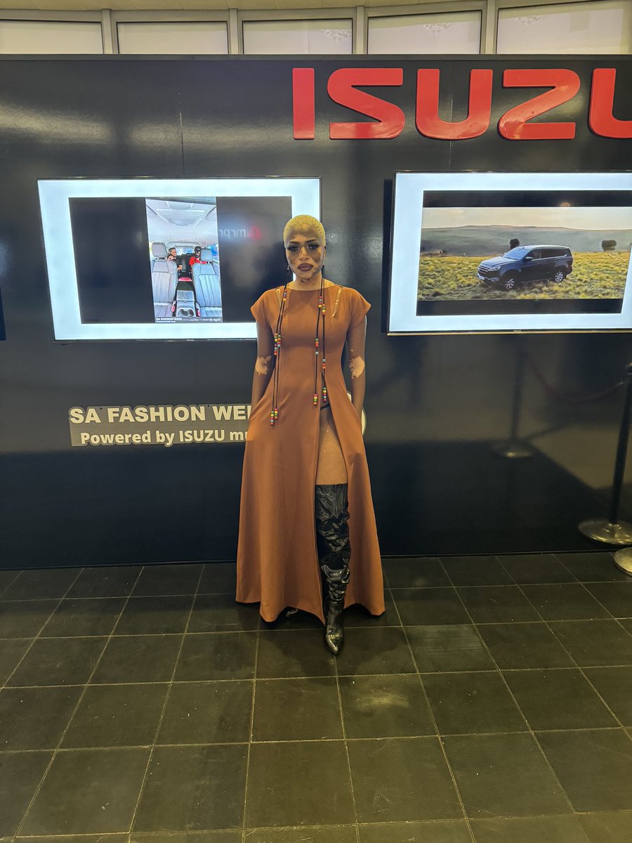 #BBZansi Yolanda at SA Fashion Week 🤎