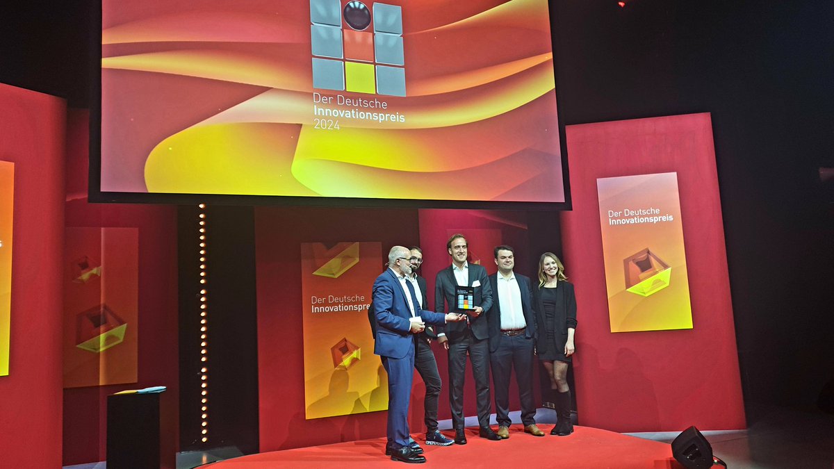 Deutscher Start-Up #Innovationspreis 2024 geht an #DeepDrive
"[Erfolg] gelingt am besten in #Kollaboration" (DeepDrive)
#EMobilität
#dip24