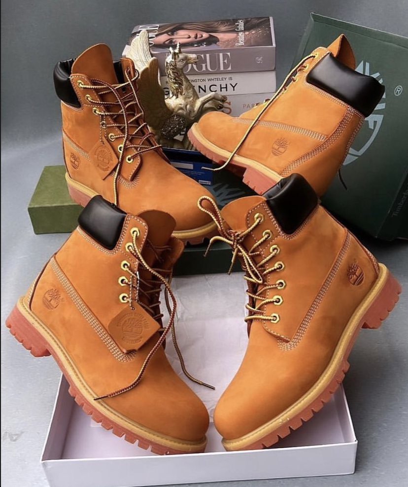 Exclusive TIMBERLAND BOOTS 🚨 
Now Available ✅ 

Fully boxed and packaged 📦 
Size 40-47

Price: N80,000

Order via DM or link in bio

Worldwide delivery service 🌎 🚚 

#fblshoes #walkwithfbl #shoeplug    #QuiloxIsBack Yahaya Bello #PrEPTalk wike STEM $XTER Go Tunde Champ