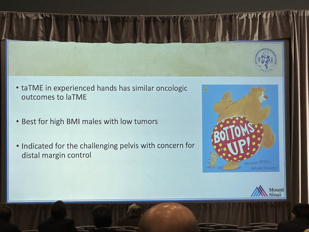 Learning about TaTME from  <a href="/SueHahn/">Sue J Hahn MD</a> 
#SAGES2024 <a href="/SAGES_Updates/">SAGES is in Tampa in 2026!</a>