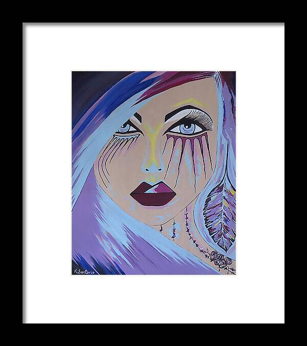 Check out this new framed print that I uploaded to kathleen-sartoris.pixels.com! kathleen-sartoris.pixels.com/featured/naira… 
#acyrlicpainting #prettywoman #mothersdaygift #wallart #womenart #buyintoart #contemporaryart #woman