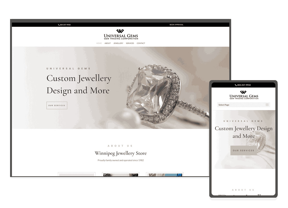 websitesca's tweet image. Established in 1982 and family-owned, Universal Gems in Winnipeg, Manitoba specializes in creating custom jewelry designs and offers expert appraisal services. 

websites.ca/winnipeg-web-d…