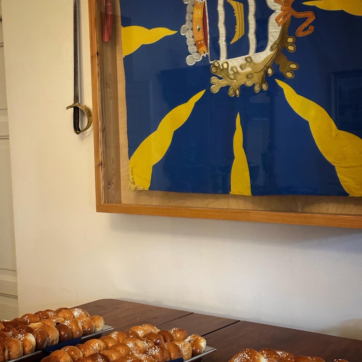 Idag firades Nylands Brigads årsdag med defilering och traditionell ärtsoppslunch på restaurang Creutz.