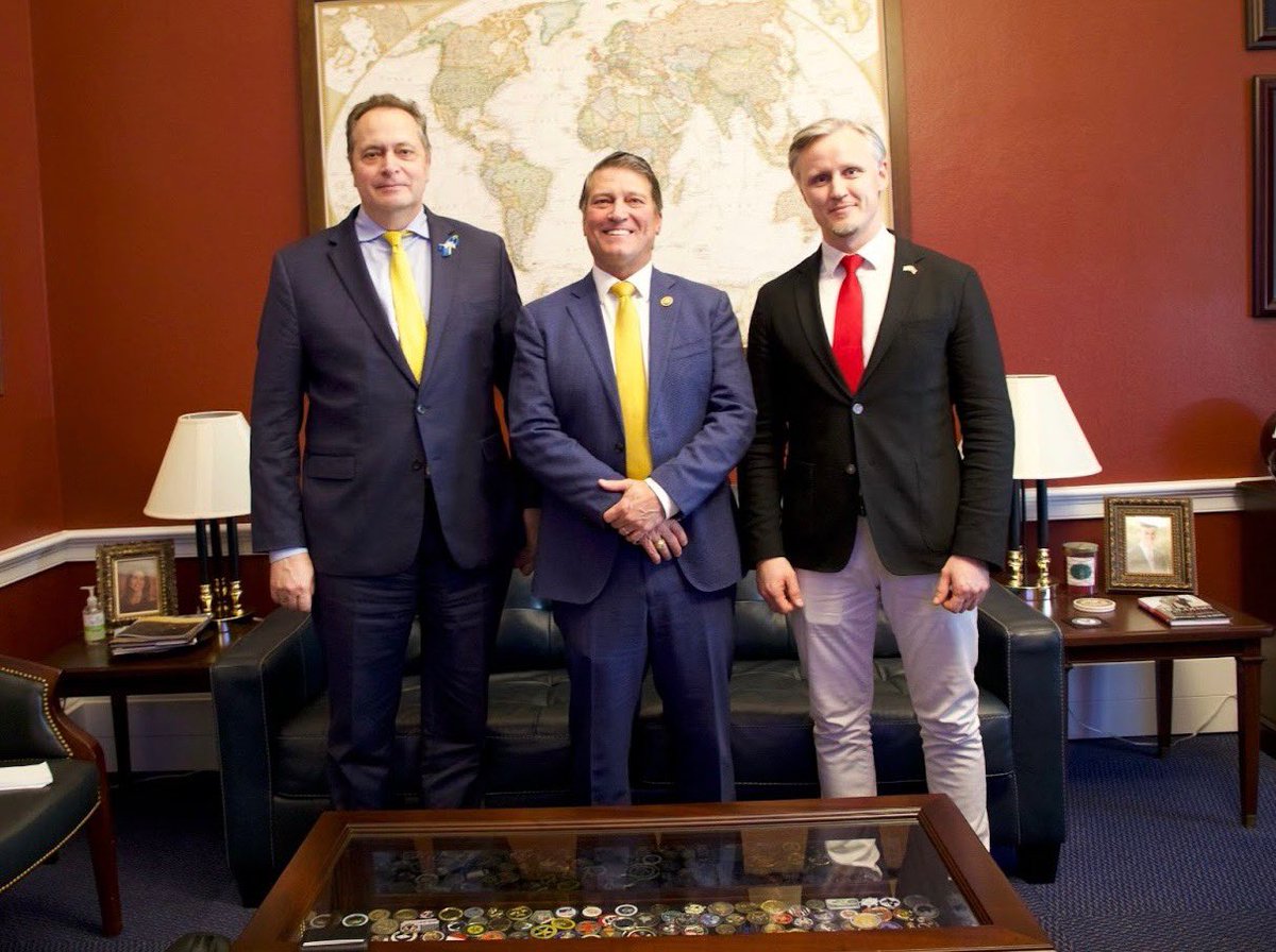 Thank you to Latvian MP, @RihardsKols, and Ambassador of Latvia, @SelgaMaris, for meeting with me to discuss security in the Baltic region and efforts to continue to grow the U.S.-Latvia relationship. Maintaining a strong bond between the U.S. and our allies, such as Latvia, is