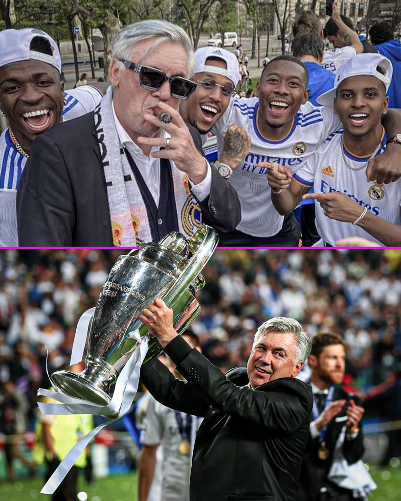 A journalist asked Ancelotti: 'City controlled the ball for 90 minutes, and the possession rate was more than 70%.' Ancelotti: 'They can take the ball home with them. I took Madrid To Semifinal