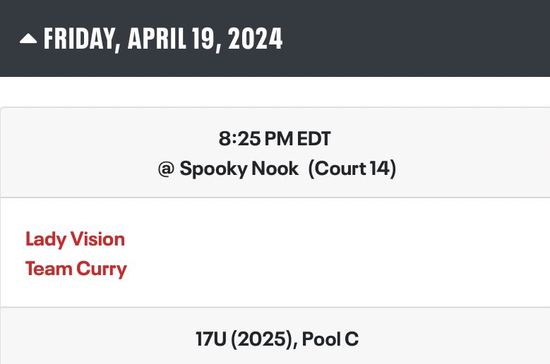 SymphaniStevens's tweet photo. I am so excited to play in my first GUAA Rise tournament this weekend in PA with Team Curry 17U Rise. Here is our schedule. 🖤💛 https://t.co/JfScq0DQPm