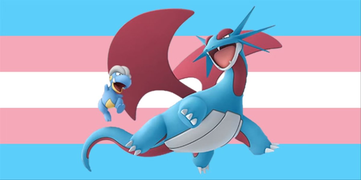 ToxicShimizu's tweet photo. Hell Naw they done made my favorite dragon Pokémon trans.  

https://t.co/mQqGULpqVu https://t.co/6oBasn5FXc