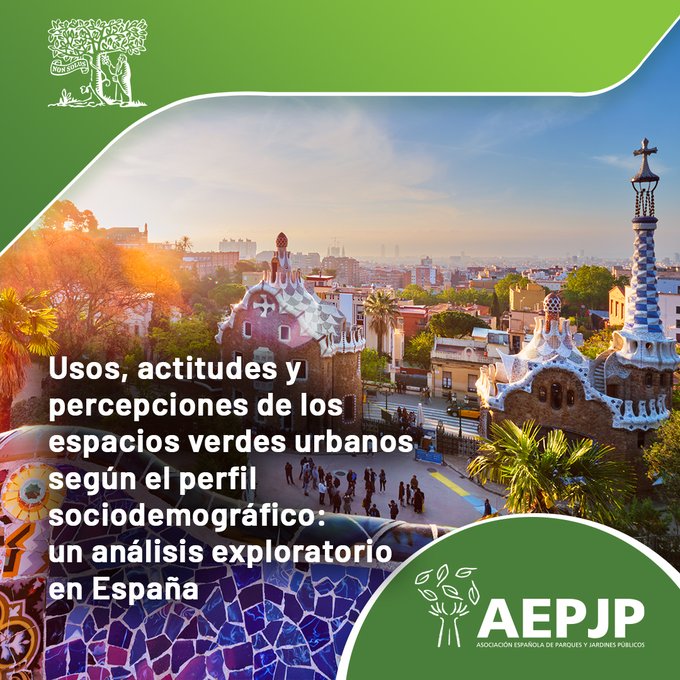 🆕 La #AEPJP participa en un estudio científico sobre la percepción y el uso de los espacios verdes en España publicado en la revista #Cities 📗 👤 @pedro_calaza y Paloma Cariñanos son dos de los autores de esta investigación 🌳🏃🏻‍♀️ 🔗 sciencedirect.com/science/articl…