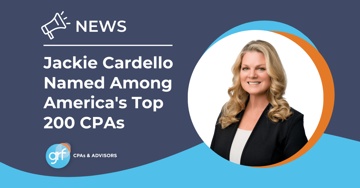 GRF President, Jackie Cardello, has been named one of America's Top 200 CPAs by Forbes! This remarkable achievement reflects her unwavering dedication, expertise, and commitment to client success and to GRF.
hubs.la/Q02tmYVz0
#grfcpa #forbes #cpa #accounting