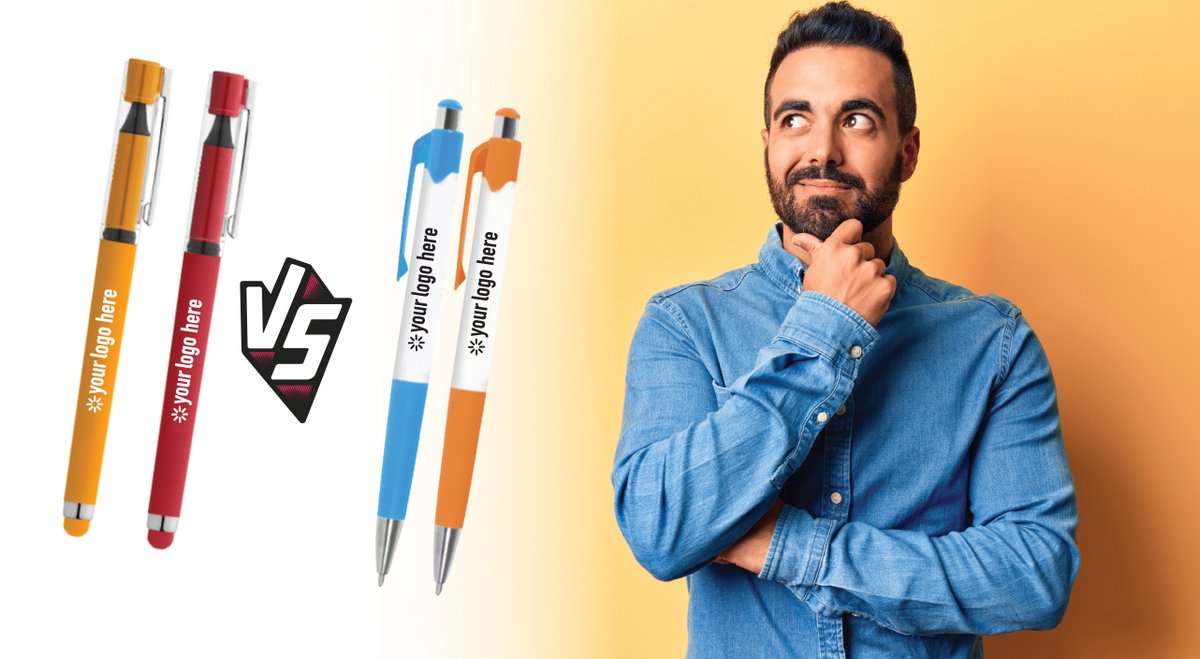 Explore clicky pens vs. capped pens. Uncover which type aligns best with your brand's visibility and audience preferences for maximum impact.

bagmasters.com/blog/marketing…