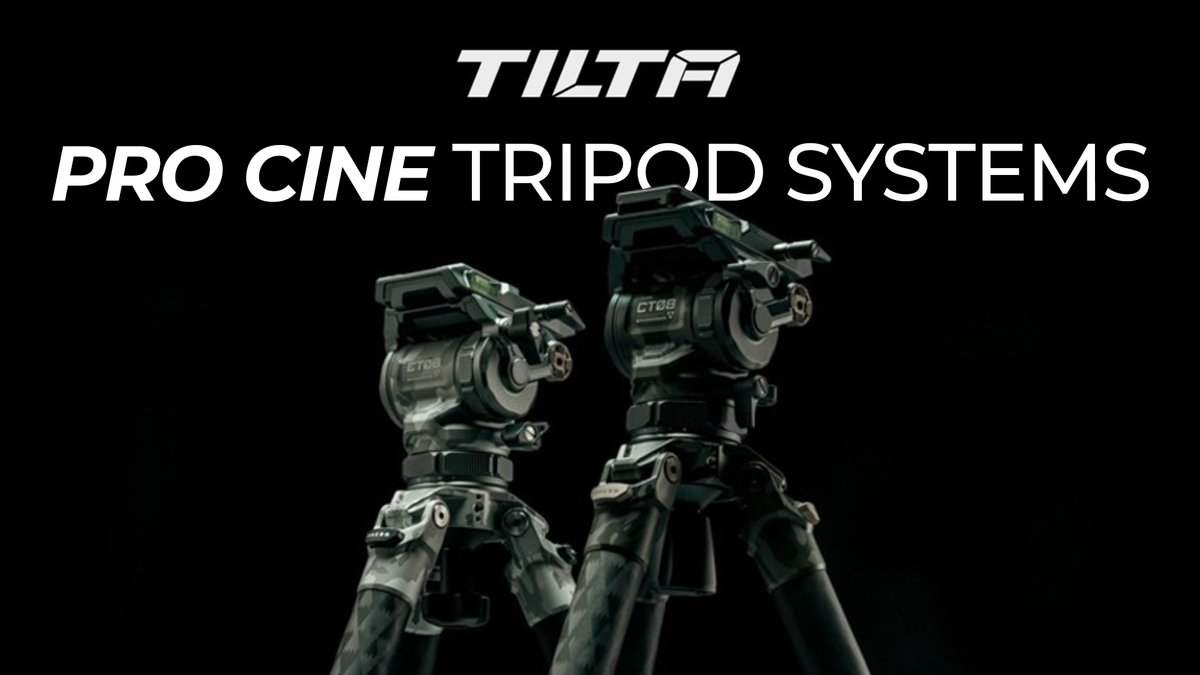 Tilta has finally entered the professional tripod foray with the release of three tripod systems consisting of 75mm fluid heads with various carbon fiber legs to suit your production needs ⬇️ bhpho.to/3TWbGok