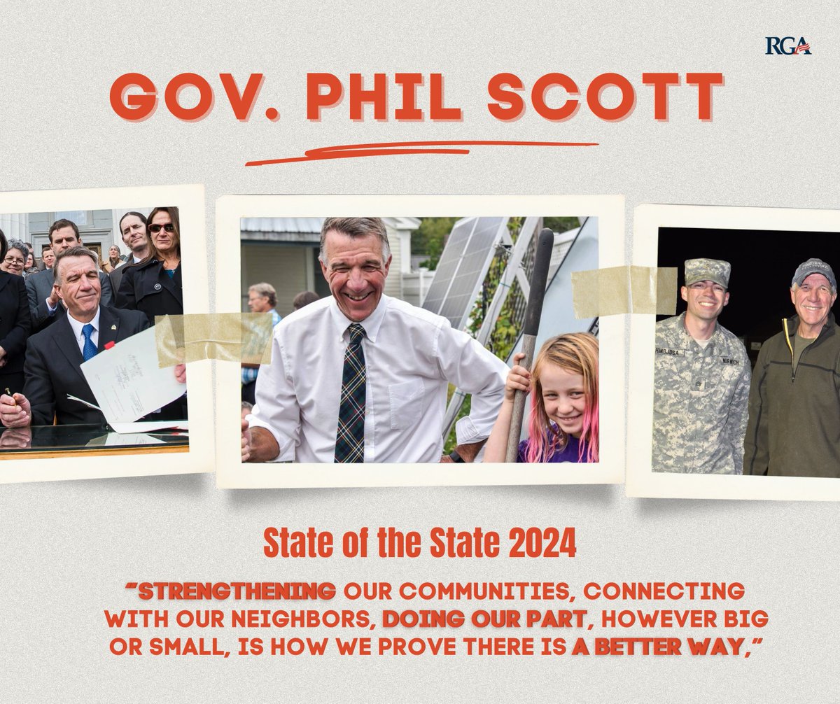 .@GovPhilScott is dedicated to empowering Vermont communities by fostering a robust economy and striving for increased affordability.