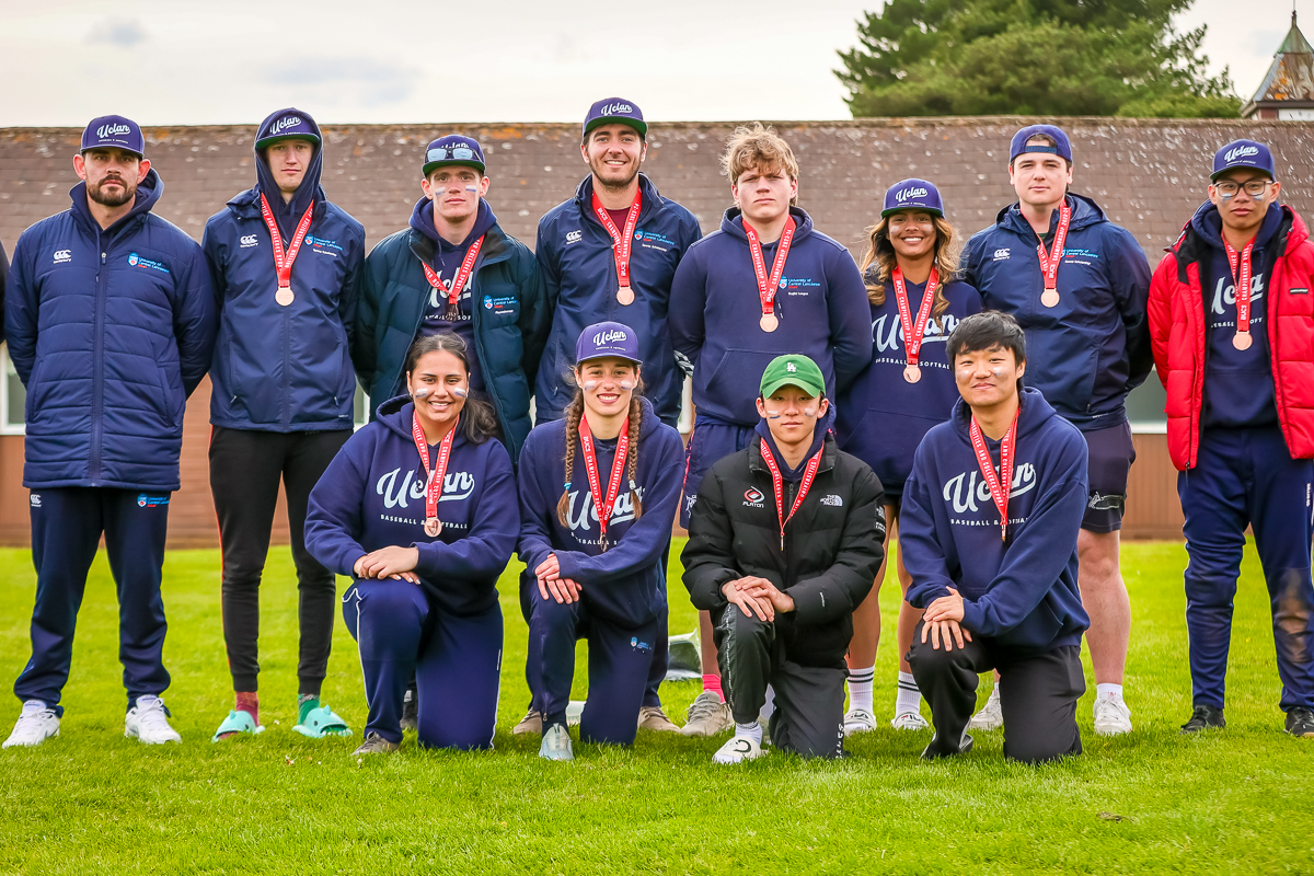 Congratulations to @Durham_Baseball on their first ever @BUCSSport National Baseball Championship! 🥈 @sotonumustangs 🥉 @uclanbsc Full recap coming tomorrow ⚾️🇬🇧🎓