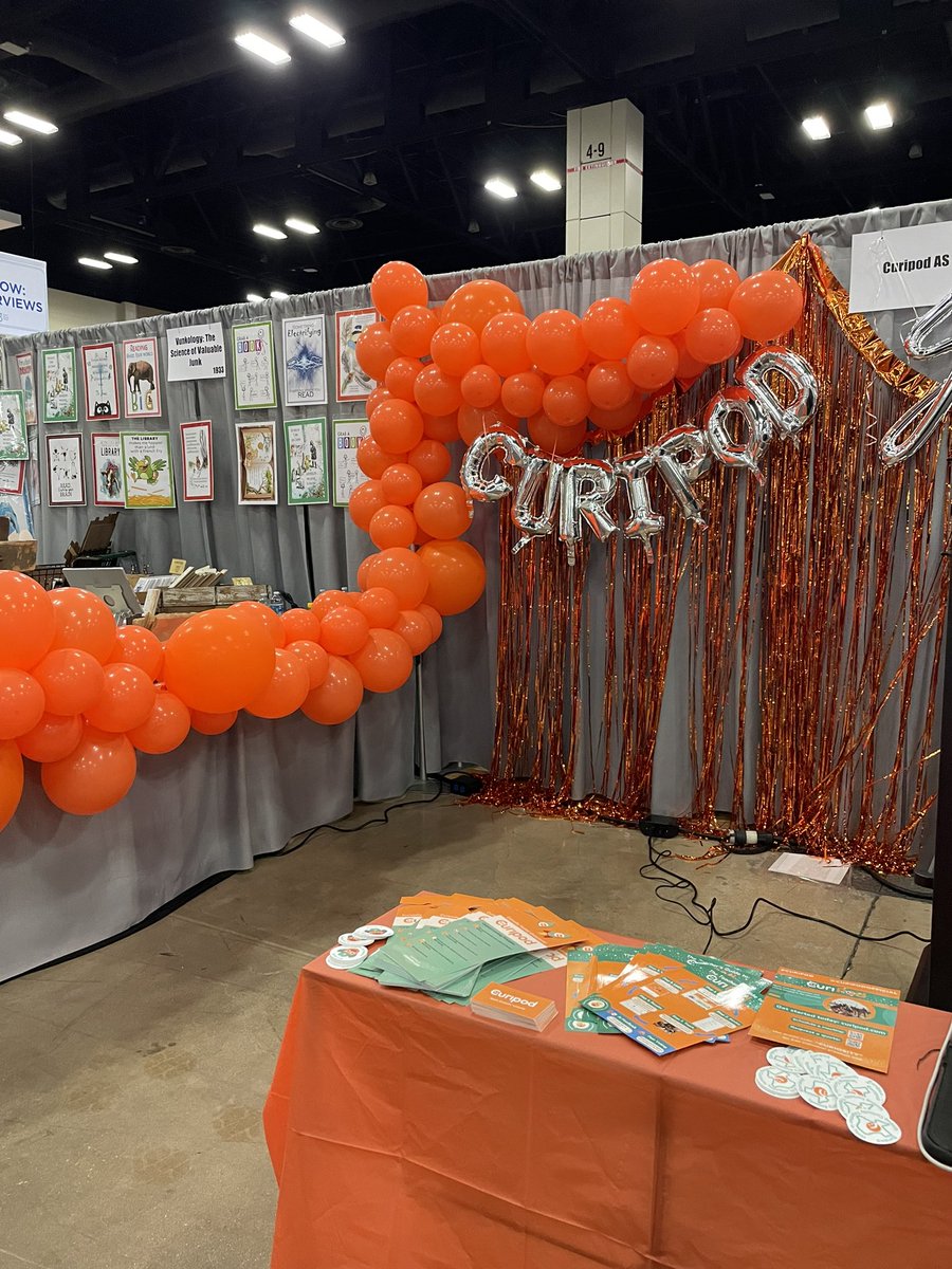 It’s almost time for us to say goodbye 😢 Swing by the @curipodofficial booth if you want to claim these awesome curipod balloons for your classroom! #TXLA24