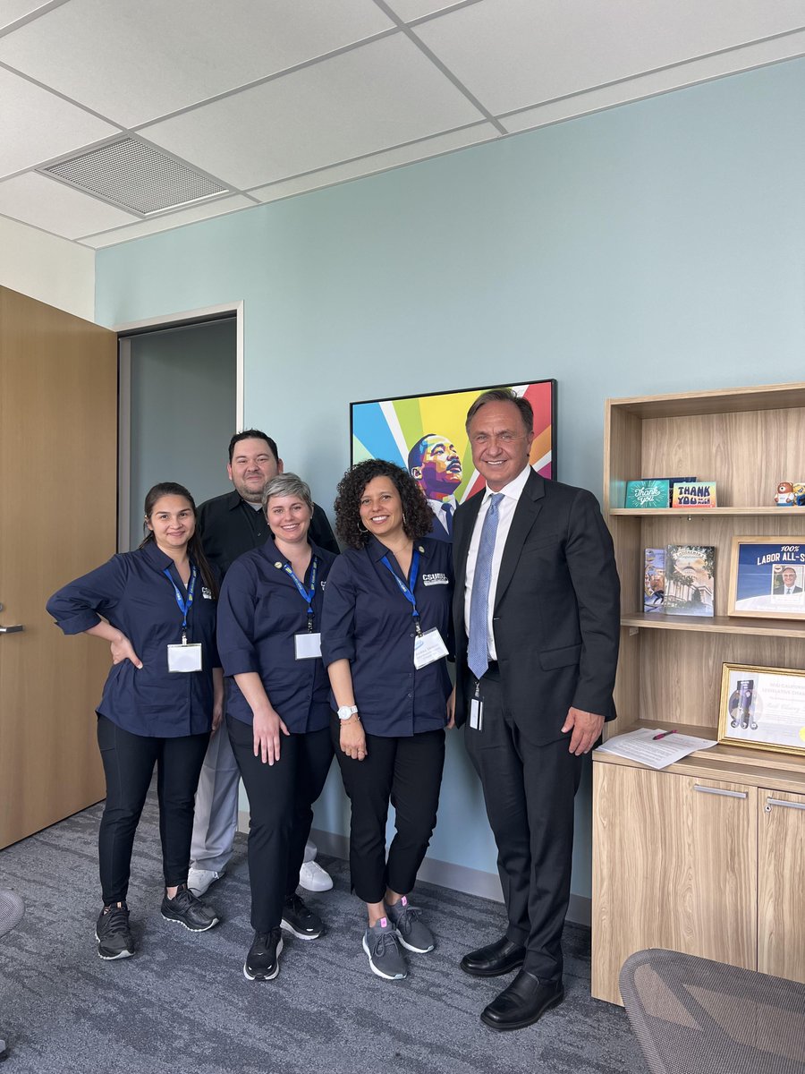 Important to bring workers' voices to our state Capitol - and we are always well received! Thank you for your support of essential frontline workers at the CSU  - Our collective efforts help students succeed! 👏@SteveBradford @SenJohnLaird @alex_lee @AsmRickZbur