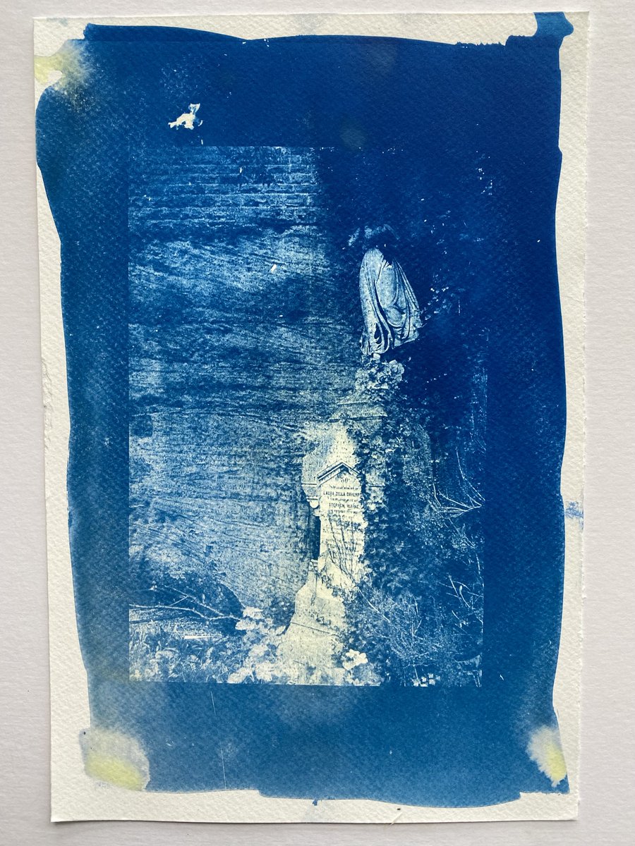 Hey, we're still here! A little quiet on the socials, maybe but still pottering away, experimenting with cyanotypes, amongst other things...