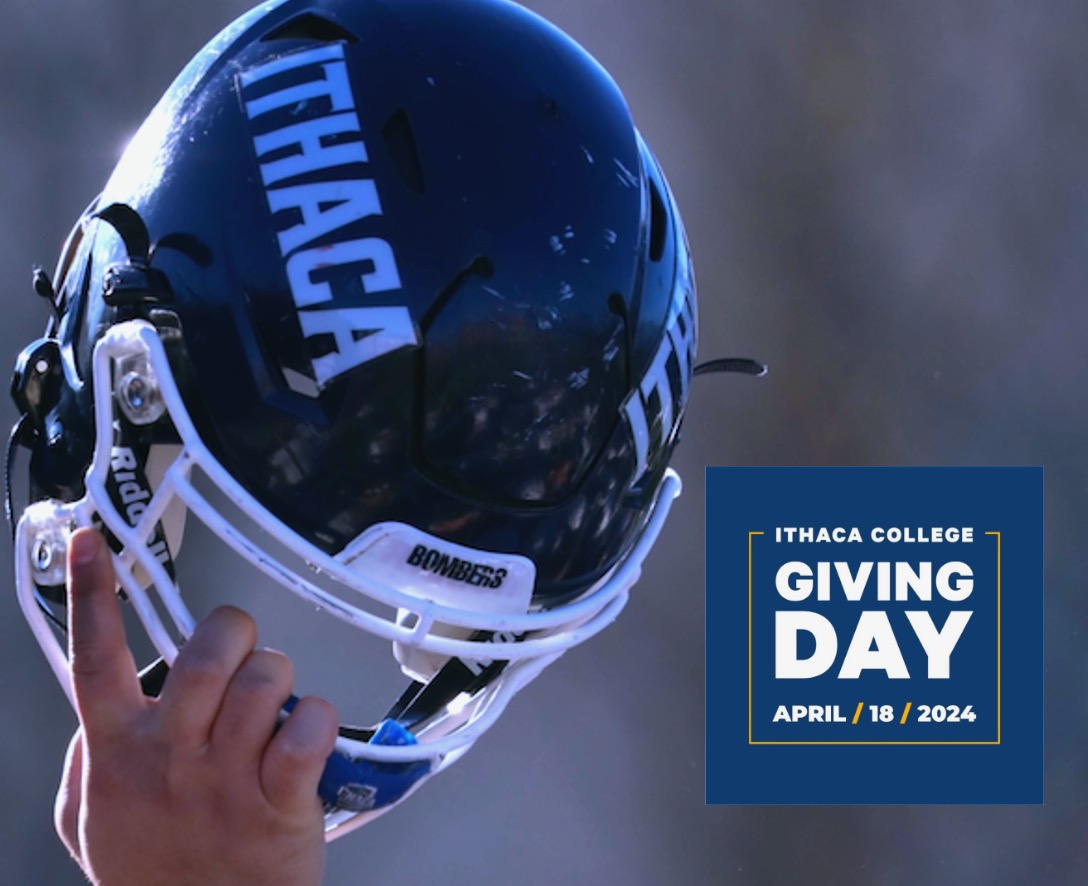 Over 100+ donors and almost halfway to our goal! Keep giving Bomber supporters! givingday.ithaca.edu/campaigns/bomb… #OneBeat | #GoBombers