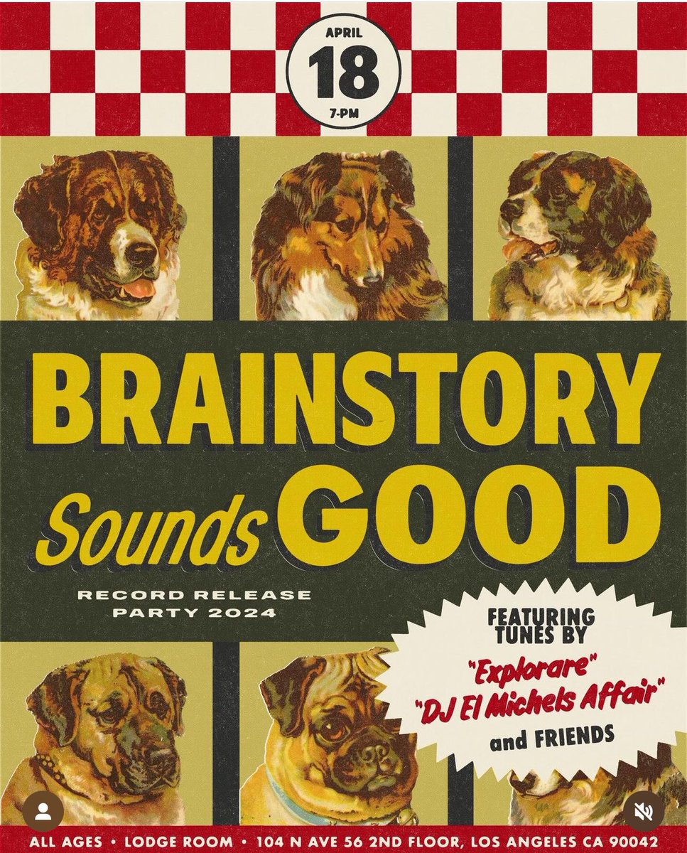 Hype to see my @Brainstory00 Family hit the stage Tonight “Sounds Good” Album Release Party!!! #RialtoLegends #InlandEmpire #SoundsGood