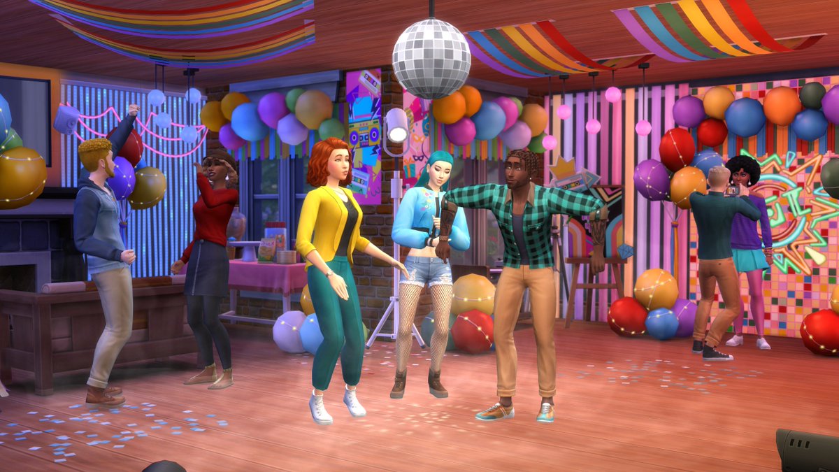 not gonna lie but Party Essentials Kit isn't that bad it looks so fun! #TheSims4PartyEssentialsKit #EAPartner #EACreatorNetwork