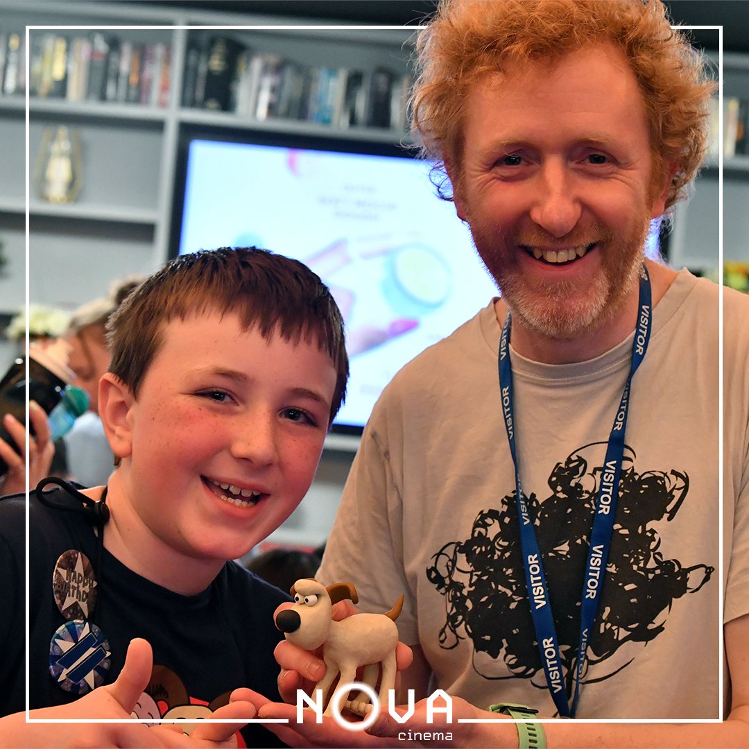 A massive thank you to everyone who came to our @aardman model-making and Wallace & Gromit shorts, we had such a great time watching you get creative! Keep your eyes peeled for future events and let us know in the comments, what sort of thing do you want to see at Nova Cinema?