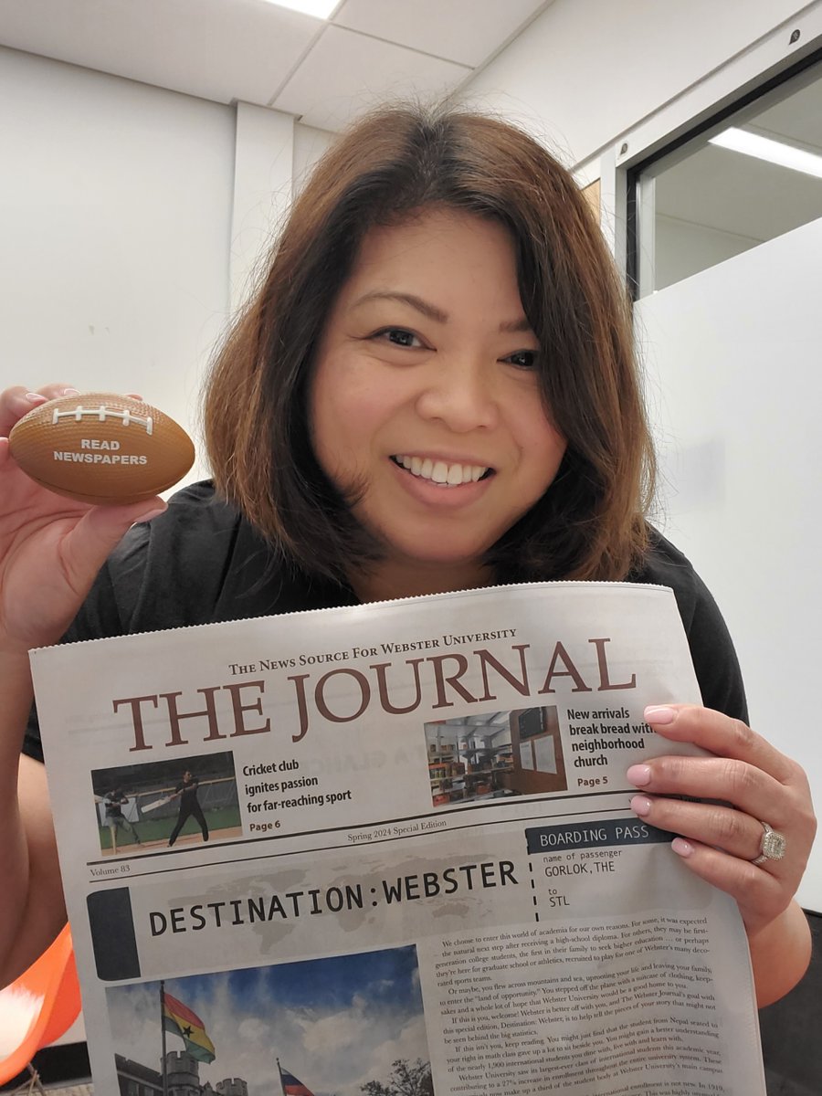 Our faculty advisor Trish Muyco-Tobin is showing us her Journal! Tag us on all socials with a copy of our new Special Edition by May 3 for a chance to win a goodie bag!!