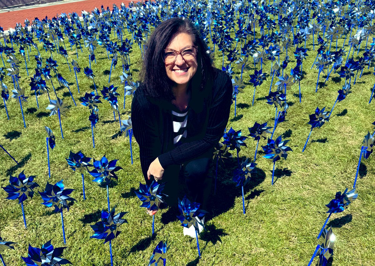 April is Child Abuse Prevention Month – throughout the month, we raise awareness, increase communities' capacity to strengthen families, and educate children on their right to be safe. The pinwheels at the Capitol are a reminder to lawmakers of our role in child abuse prevention.