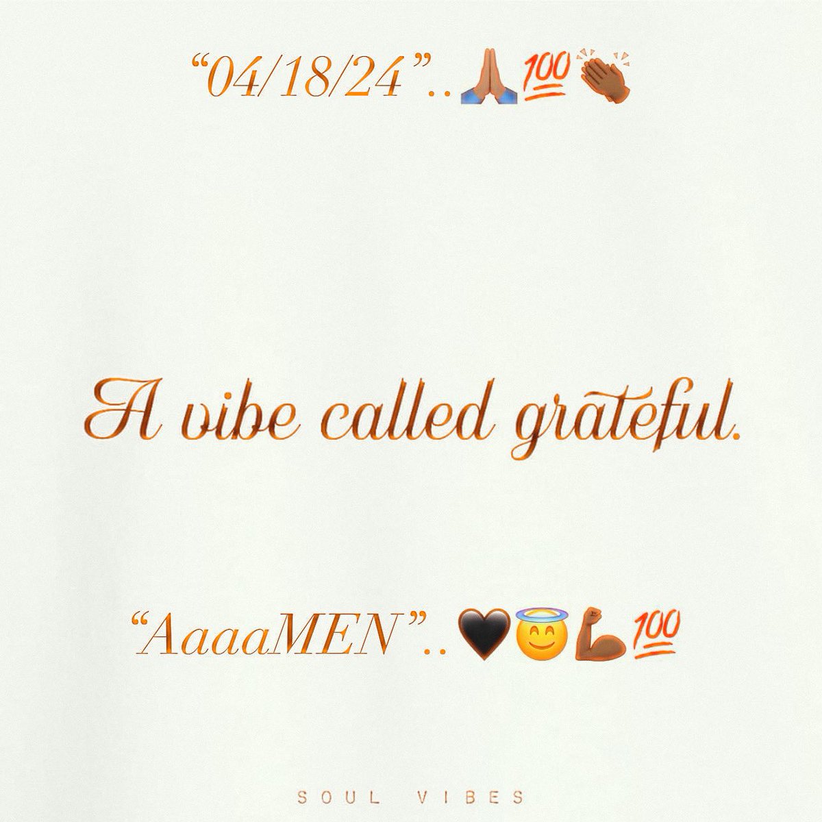 🔊🖤Thank You Father GOD☺️we’re beyond #GRATEFUL for another day’s BLESSING🙏🏽💯may we all have a BLESSED day and GOD BLESS❗️🙌🏾👏🏾💯😇😘🖤
#BLESSEDVibesOnly❗️💯☺️
#BLESSEDbeyondMeasure❗️💯👏🏾💪🏾
#BLESSEDandHighlyFAVORED❗️💯🎯