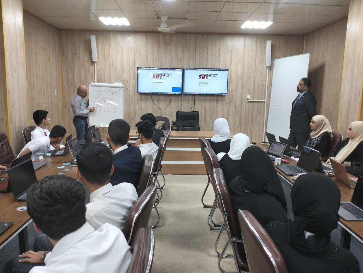 We so proud to share amazing news with you about our important workshop we organized it to encourage 45 students in analysis data using data logging projects that preparing by @microbit_edu