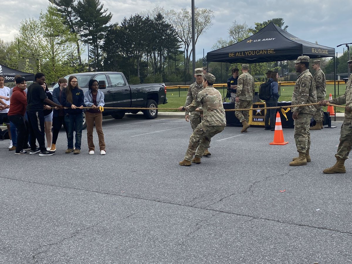 It's a big day at Frederick High School! LYNX hosted Service Day, an experience where our local first responders came together to promote career pathways and options for students who wish to serve their community.