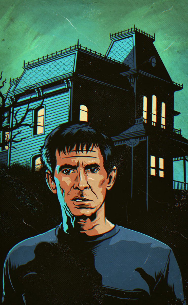 #psycho #normanbates #batesmotel #fanart #anthonyperkins #digitalart