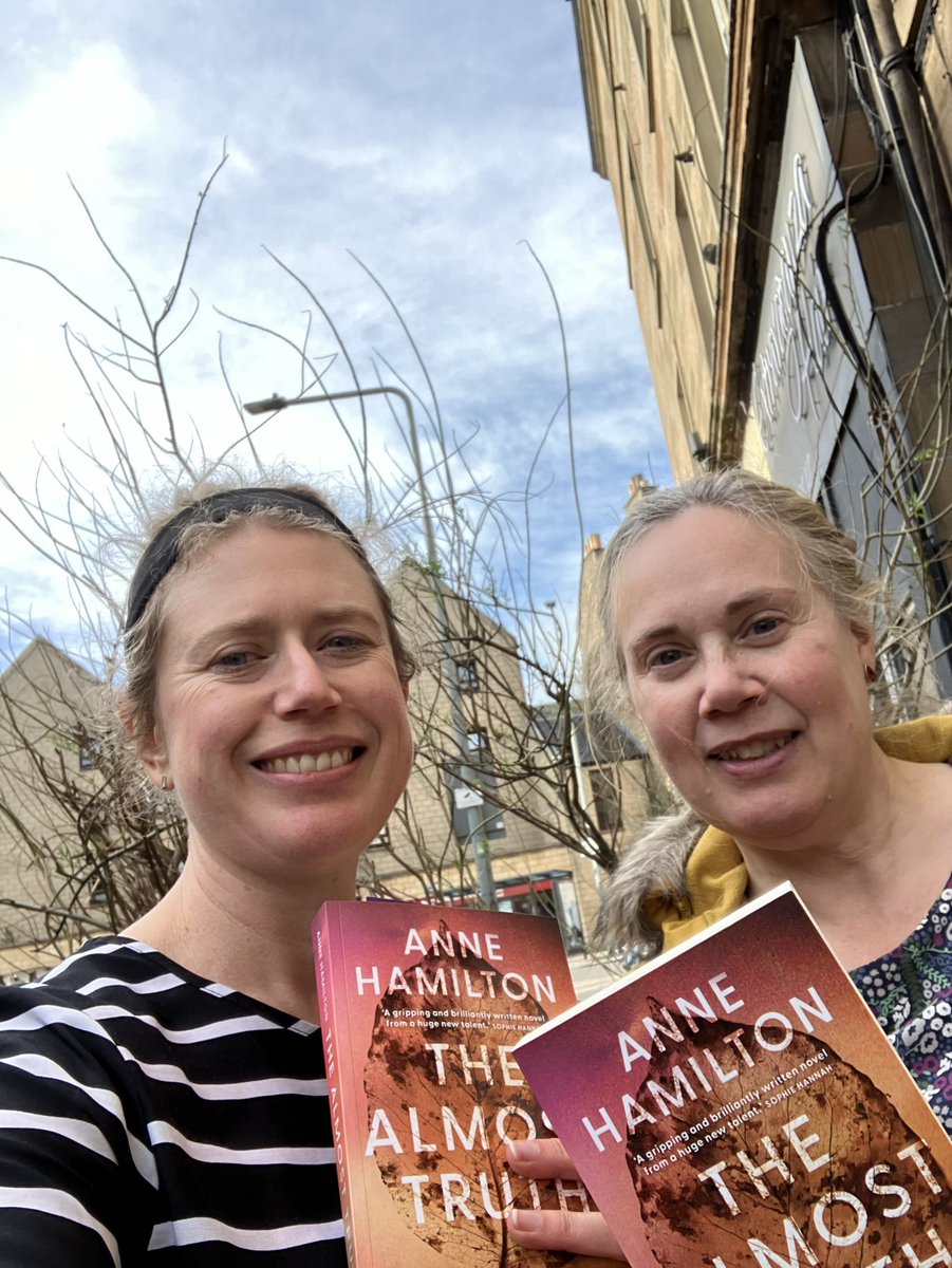 Tomorrow night I am off to celebrate @AnneHamilton7 and her first novel The Almost Truth! Can’t wait. #womenwriters