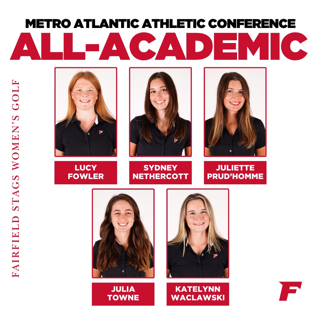 We usually prefer low numbers, but we are incredibly proud of our 10 MAAC All-Academic honorees!

#WeAreStags 🤘⛳️