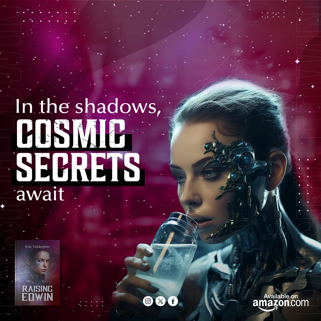 A Glimpse into the Soul of AVA, The heart and soul of 'Raising Edwin'. 💖
Which Sci-fi character is your favorite?

#bookclub #bookblog #bookcover #bookdragon #booklife #bookaesthetic #booklife #bookpride #writerslift #books #blogs #poetry #art #WIP #WritingCommunity #booklovers