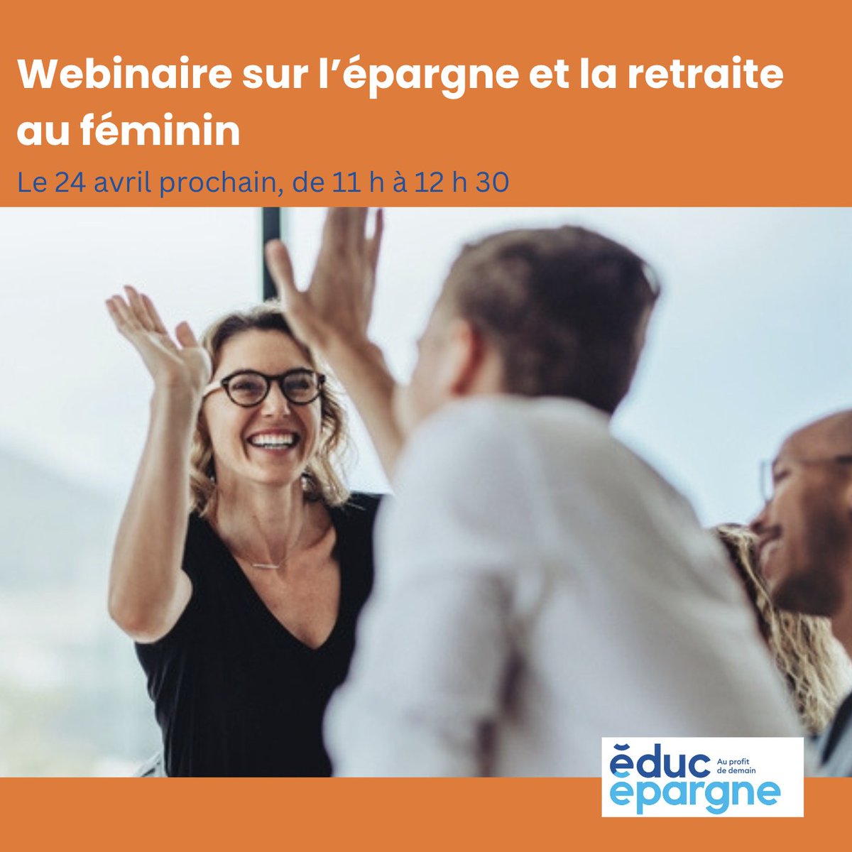 Inscrivez-vous.  L'épargne au féminin, ça regarde tout le monde! Partagez dans vos réseaux.
educepargne.ca/chroniques/com…