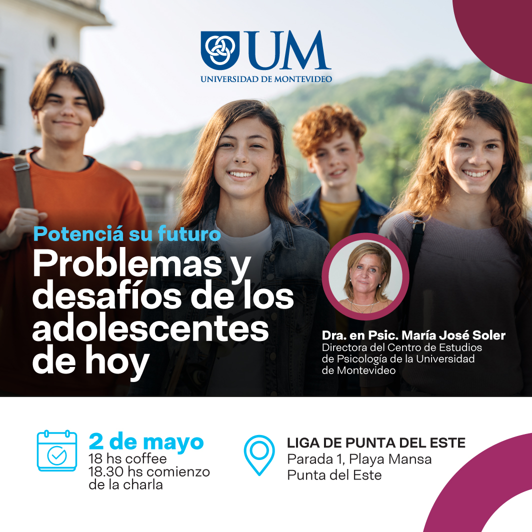 Potenciá su futuro 🚀🚀🚀 Una charla SIN COSTO sobre problemas y desafíos de los adolescentes de hoy, dirigida a padres, madres, docentes, personas que trabajan en la educación y público en general ¡No te la pierdas! 🗓️2/5 ⏰18:00h Inscripciones🔗bit.ly/inscripcionesU…