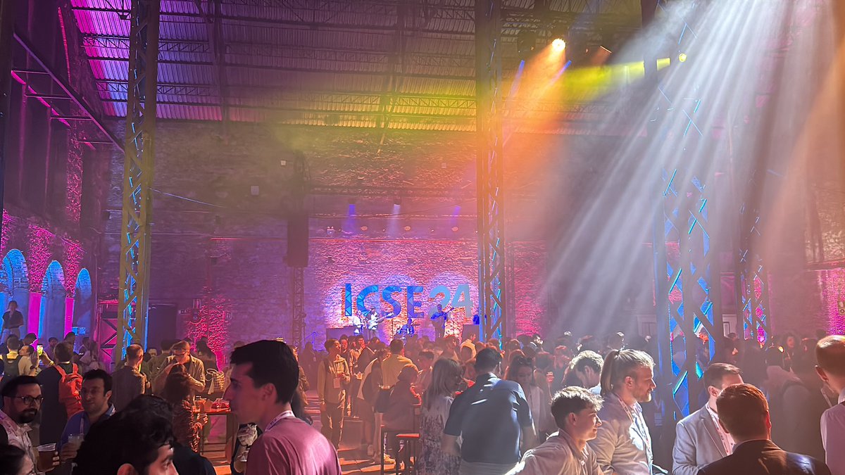 ICSEconf's tweet image. The number of #icse2024 tweets have dropped considerably in the last couple of hours. It must mean the social event is working!