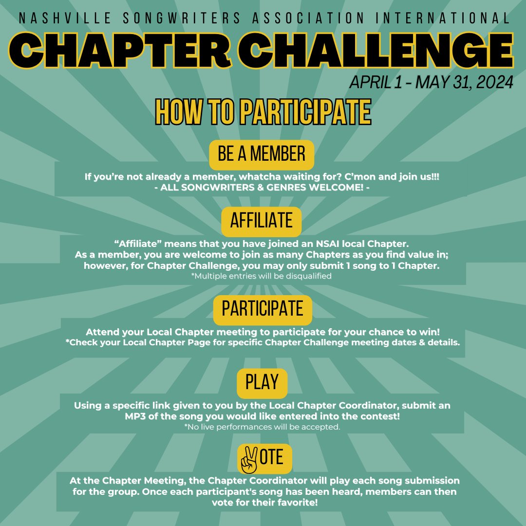 Chapter Challenge Prize Package reminder! You don't want to miss out on your chance at these great prizes so make sure you attend your local chapter's 'Chapter Challenge' meeting! Reach out to your local coordinator or read here for more info: loom.ly/uvxr_Hk