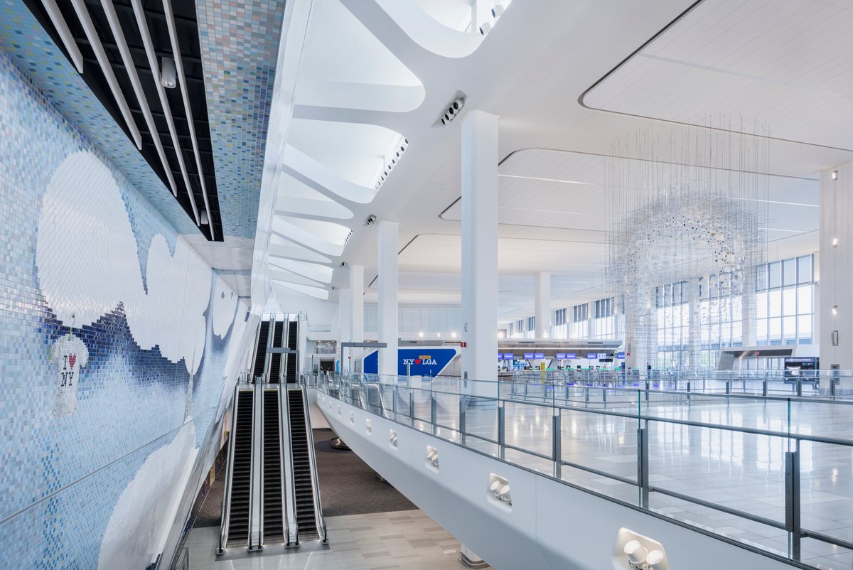 LaGuardia Terminal B just earned LEED Gold Certification for operations and maintenance! The @USGBC's Leadership in Energy and Environmental Design (LEED) certification recognizes excellence in #sustainability worldwide. Learn more: ow.ly/WnFQ50Rjgrw #EarthMonth