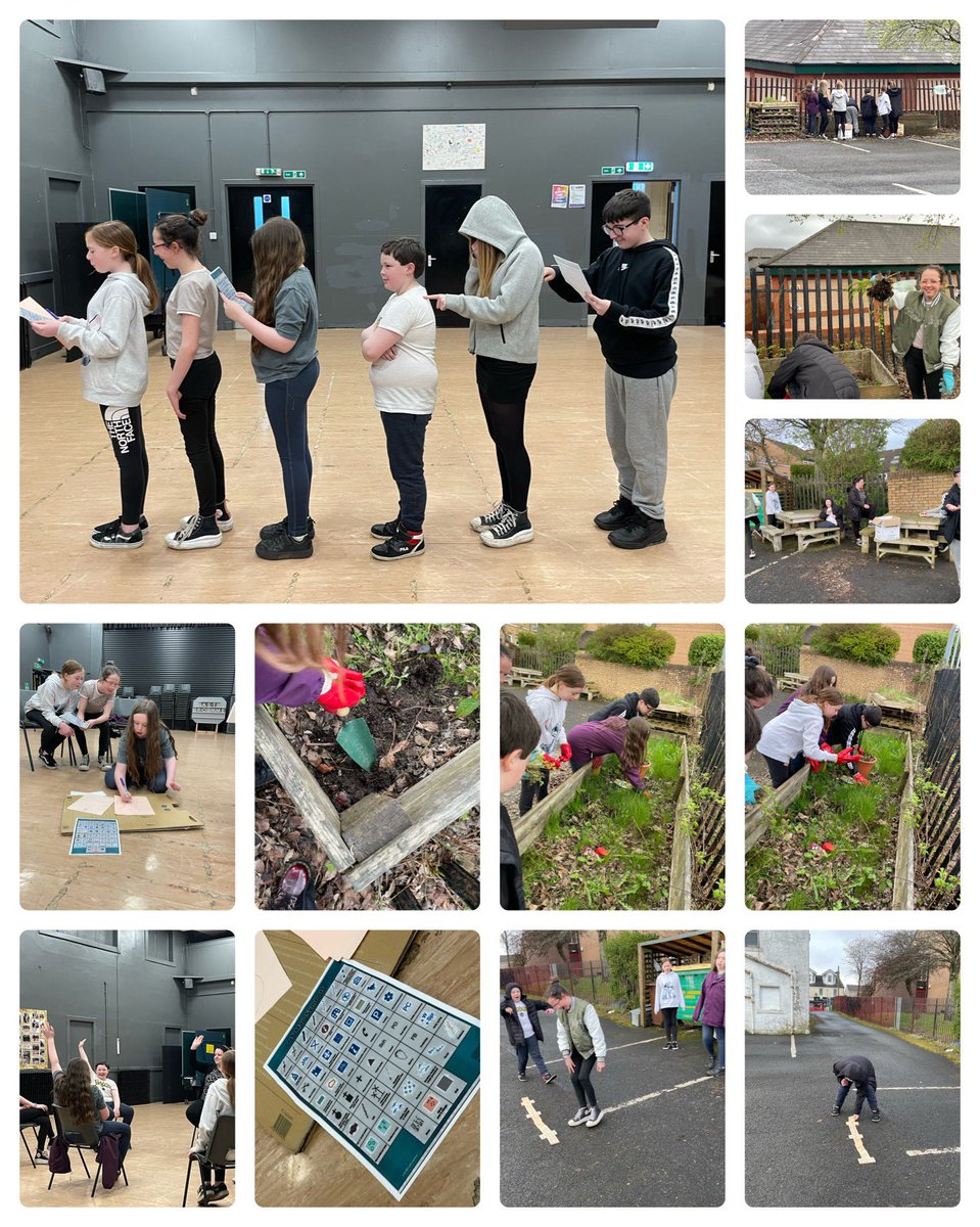 Thursday Fun at the @ Home Centre, Airdrie embraced the outdoors this evening as they commenced their outdoor discovery award.  We started learning about navigation and how to read a map, and gave the garden beds a good tidy.#youthworkchangeslives