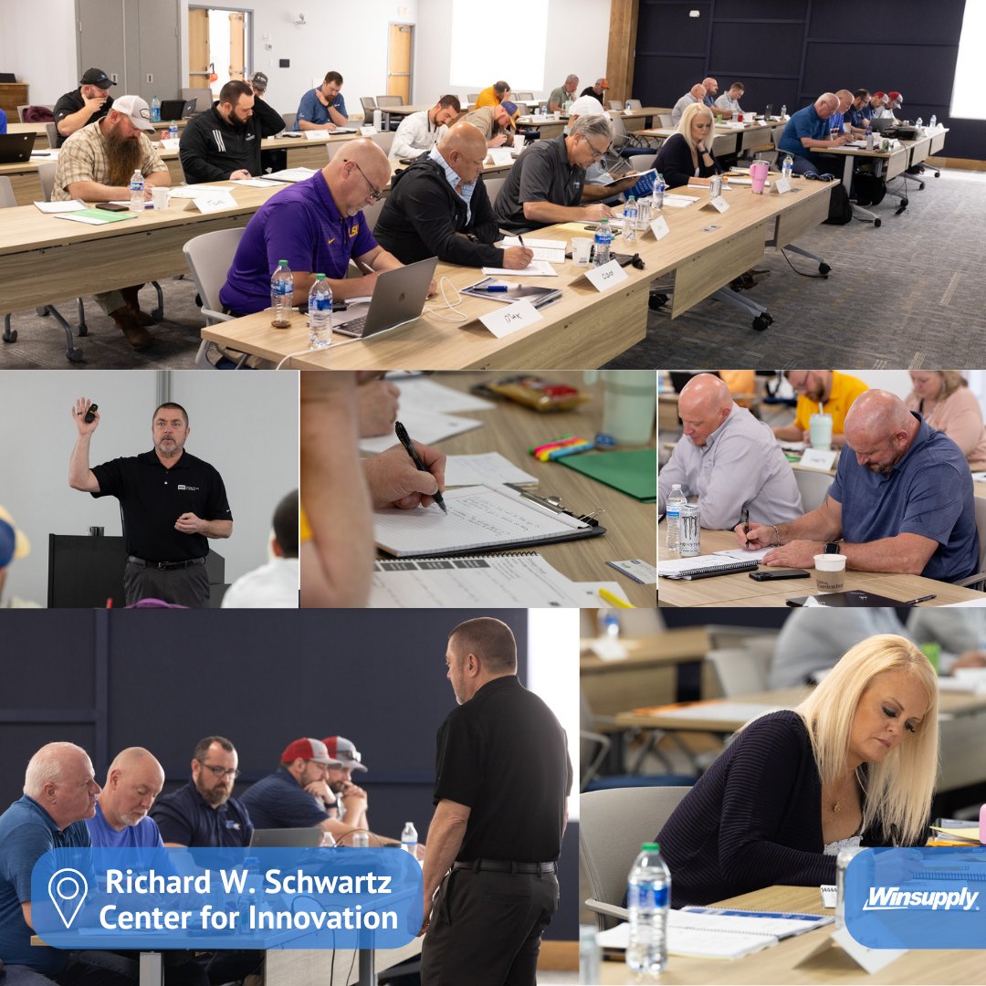 Earlier this week Winsupply partnered with BDR (Business Development Resources) to host a 2 day 'Pillars of HVAC and Plumbing Success' class at the Support Services Campus in Dayton, Ohio. This workshop-based class brought Winsupply Local Company employees, along with their