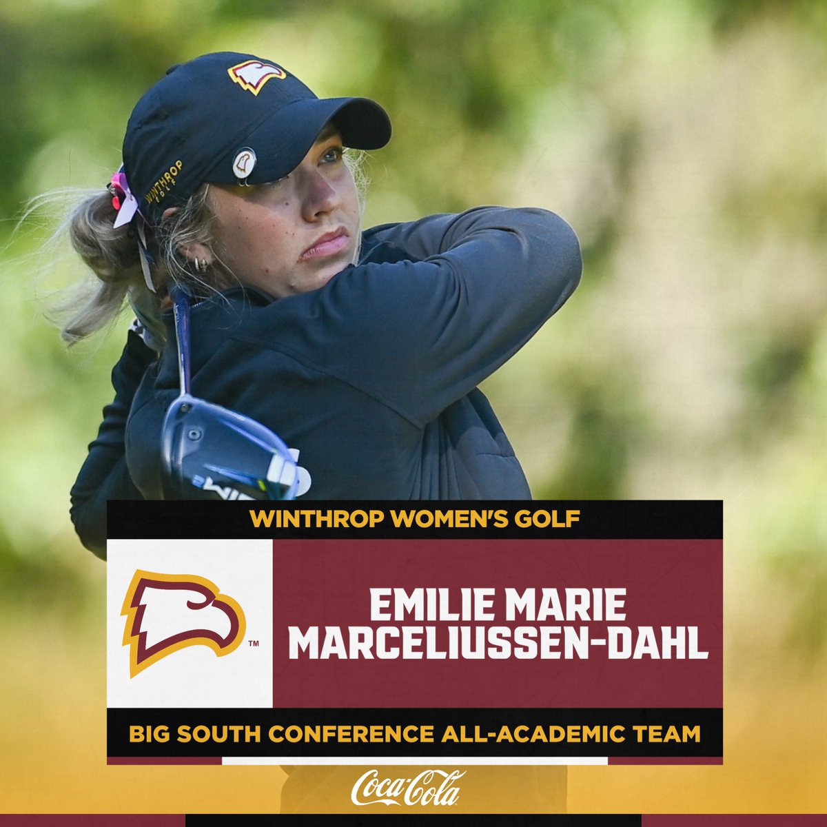 𝗖𝗼𝗻𝗴𝗿𝗮𝘁𝘂𝗹𝗮𝘁𝗶𝗼𝗻𝘀 𝗘𝗺𝗶𝗹𝗶𝗲!

#ROCKtheHILL | #BigSouthWGOLF