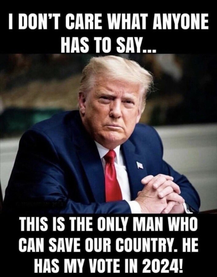 Trump earns our votes! Never forget that patriot friends! TRUMP 2024 🇺🇸