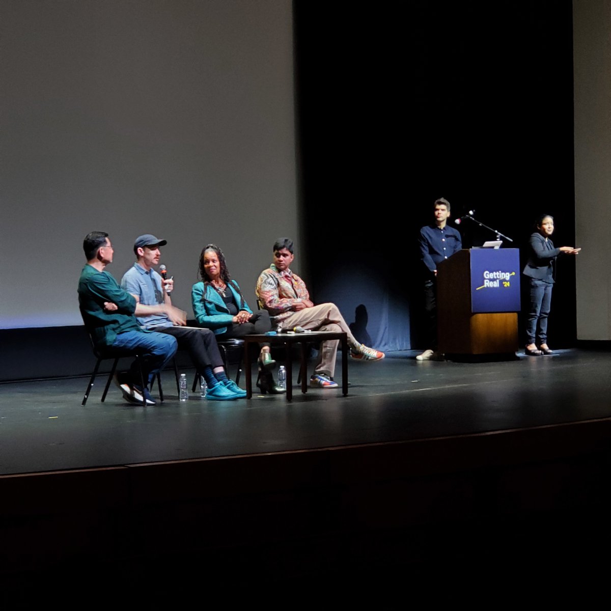 Game Show: What's the Deal? Panelists Keith Wilson (I Didn't See You There), Gary Kam (The Red Herring), Daresha Kyi (Mama Bears), and Vinay Shukla (While We Watched) and filmmaker-host Chase Whiteside dive into questions that share their secrets and successes. See more of the…