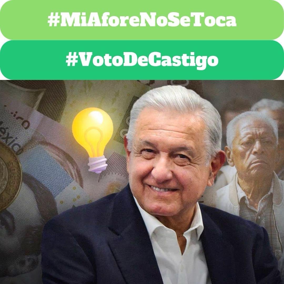 #MiAforeNoSeToca #VotoDeCastigo