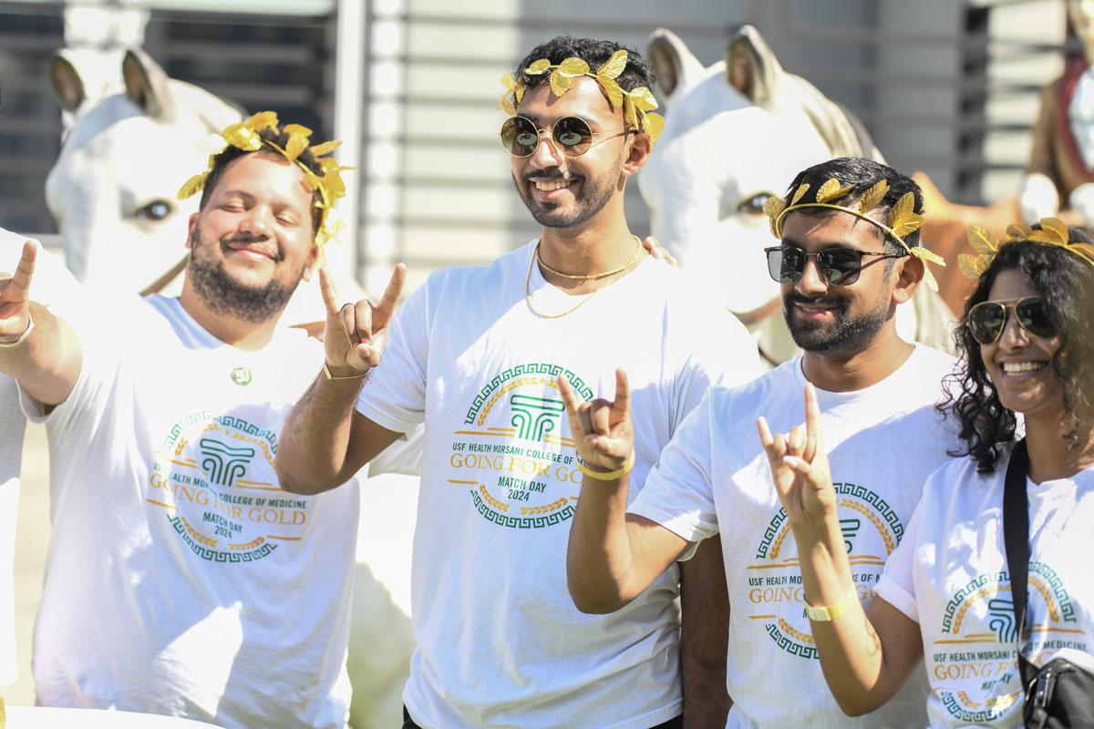USFHealthMed's tweet photo. If you thought #USFMatch Day was exciting, wait until you see what happens when they reach the official end of their #medschool journey! Only 21 days left until we bid farewell and good luck to the #Classof2024!!! https://t.co/Nn5vseJ0ES